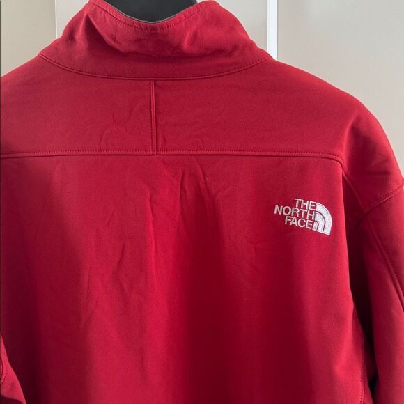 The North Face APEX Softshell Men's Red Performance Jacket Zipper Up Size L GUC - Picture 11 of 13